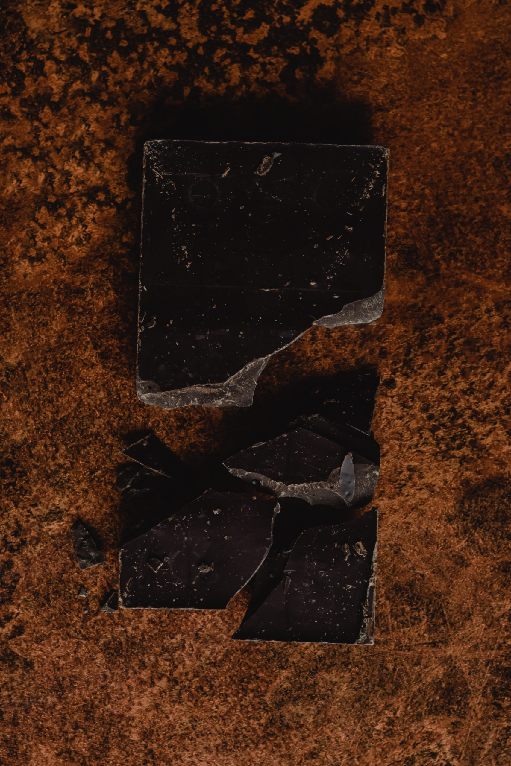 tablette de chocolat noir
