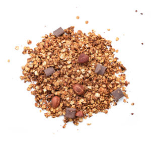 muesli croustillant bio aux noisettes et chocolat