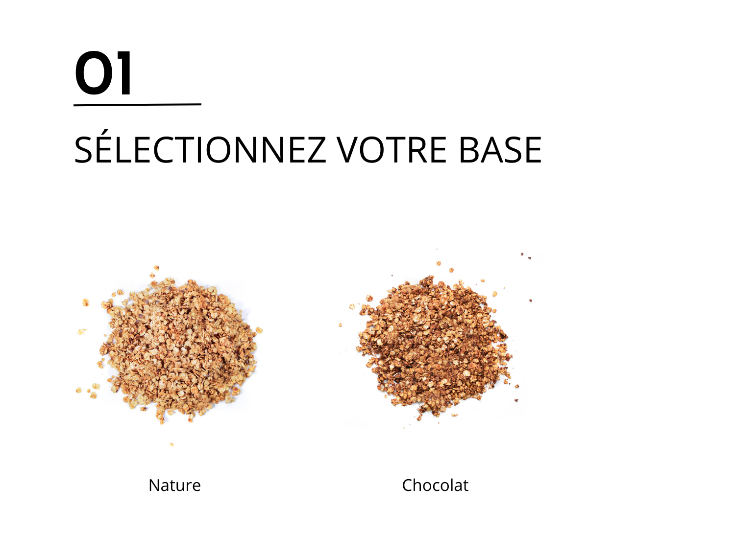 muesli personnalisé